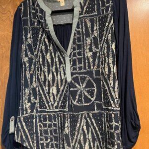 Anthropologie TINY blue blouse